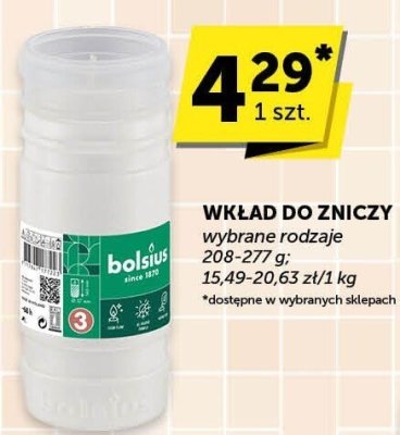 Wkład do zniczy promocja w Groszek