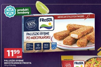 Paluszki rybne meksykańskie Frosta promocja w Stokrotka