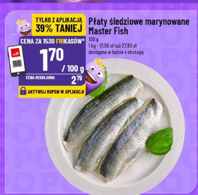 Płaty śledziowe marynowane  promocja w POLOmarket