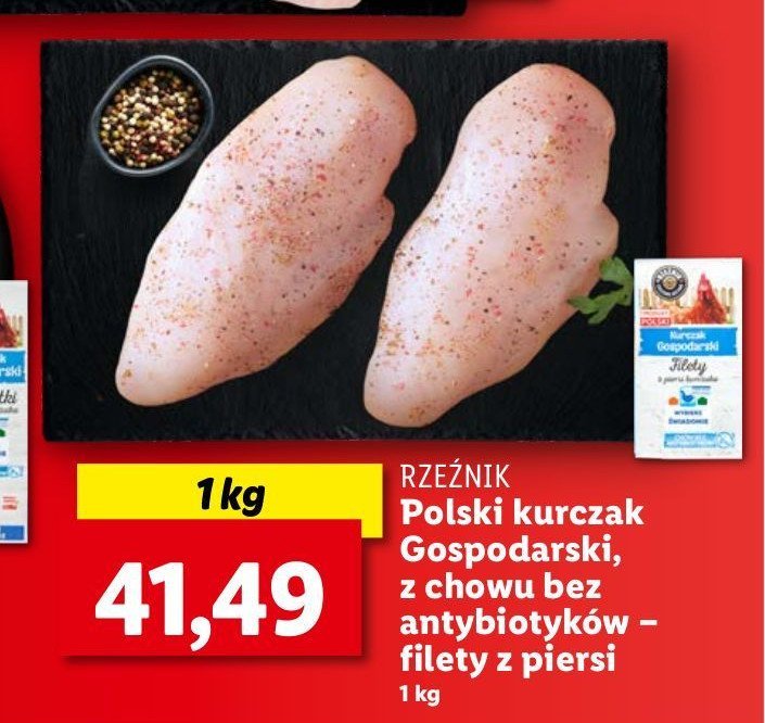 Kurczak gospodarski filet z piersi Rzeźnik codzienna dostawa promocja