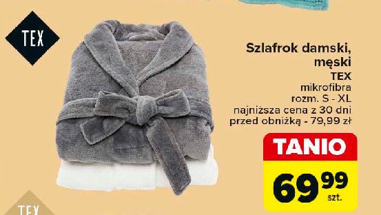 Szlafrok męski Tex promocja