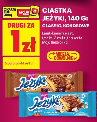 Ciastka kokosowe promocja w Biedronka