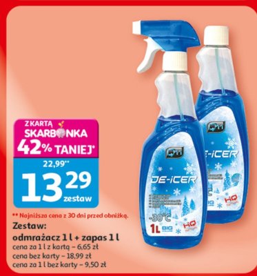 Odmrażacz do szyb De-icer promocja w Auchan
