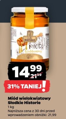 Miód wielokwiatowy promocja w Netto
