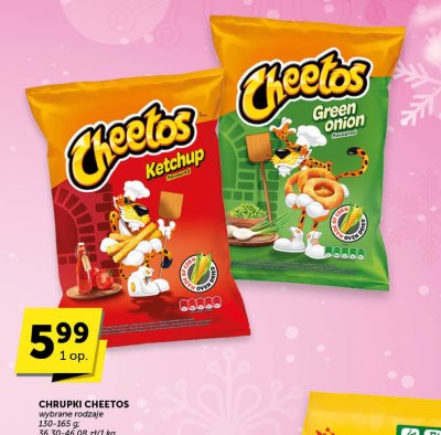 Chrupki Cheetos promocja w Groszek