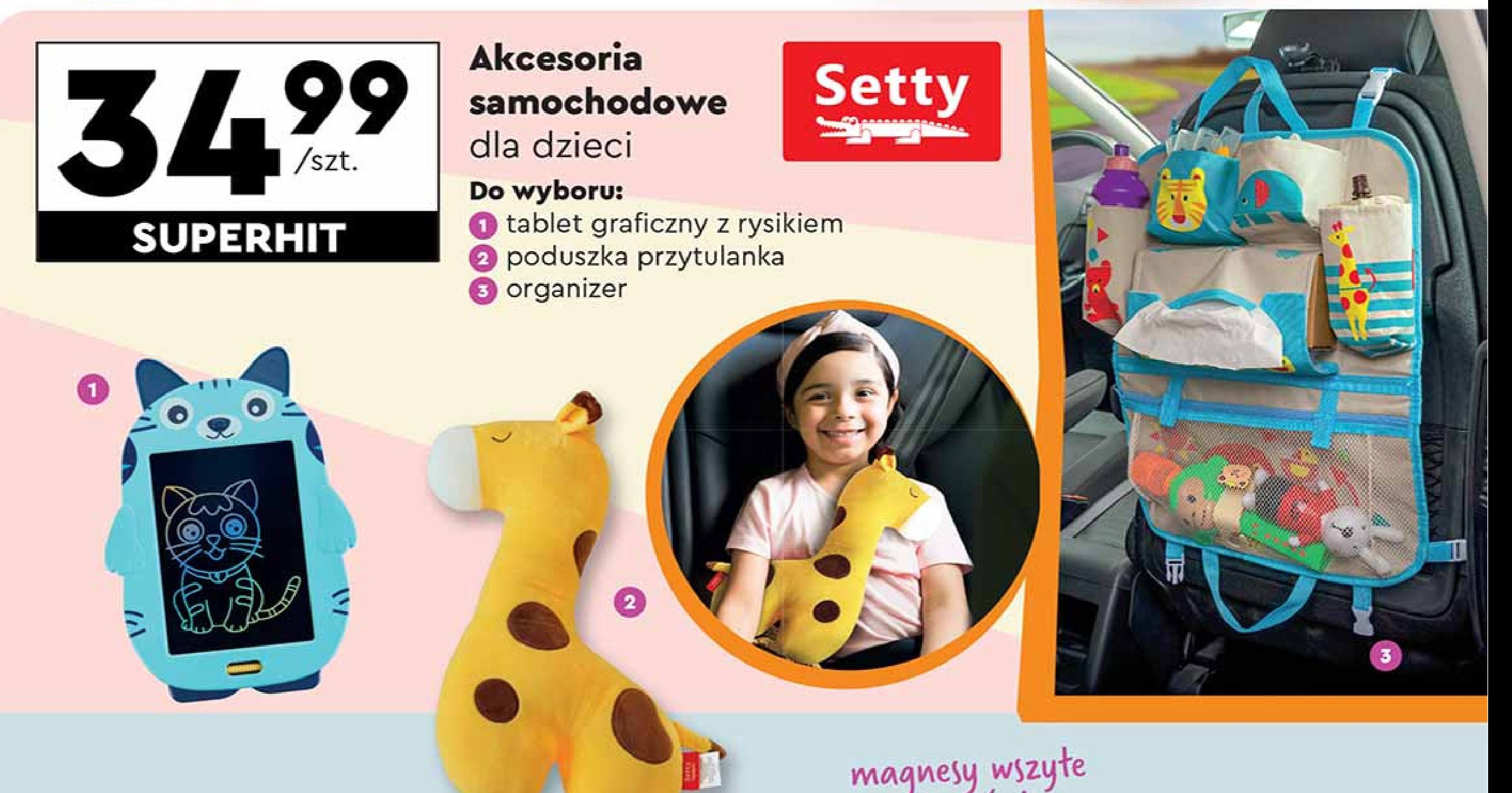 Tablet graficzny 9" Setty promocja