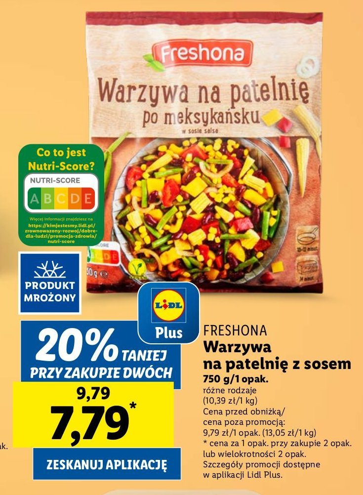 Warzywa na patelnię po meksykańsku Freshona promocja