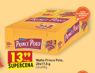 Wafelek classic Prince polo promocja