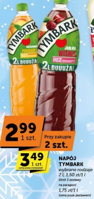 Napój Tymbark, wybrane rodzaje promocja w ABC