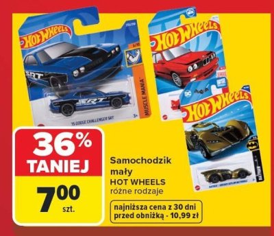 Samochodzik mały HOT WHEELS różne rodzaje promocja