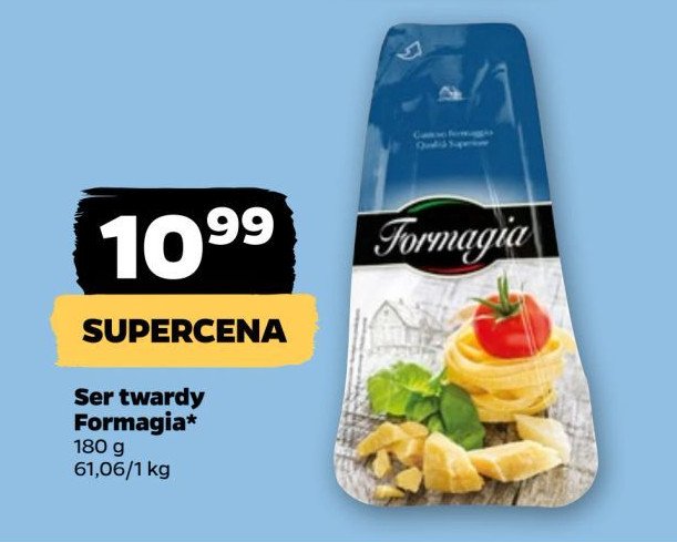 Ser typu parmezan Formagia promocja