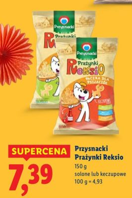 Prażynki Reksio keczupowe promocja w Lidl