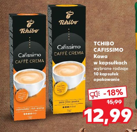 Kawa cafe mild Tchibo cafissimo Tchibo cafe promocja