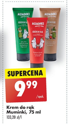 Krem do rąk muminki czerwony promocja