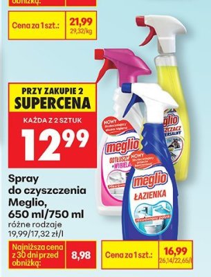 Spray do czyszczenia, 650 ml/750 ml różne rodzaje promocja w Biedronka
