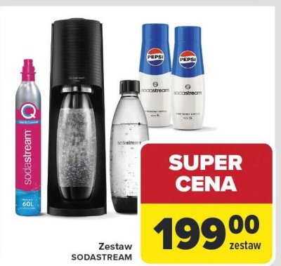 Zestaw SODASTREAM promocja w Carrefour Market
