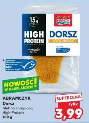 Dorsz filet na chrupiąco promocja w Kaufland