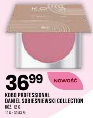 Róż KOBO PROFESSIONAL Daniel Sobiesniewski Collection promocja w Drogerie Natura