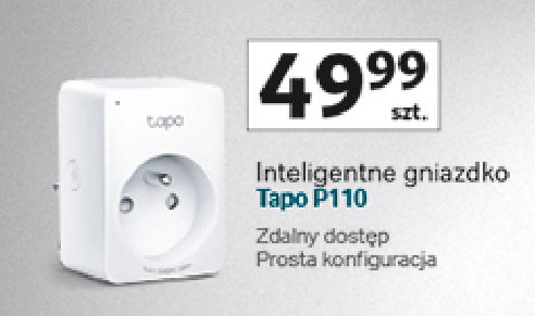 Inteligentne gniazdko tapo p110 Tp-link promocja w Auchan