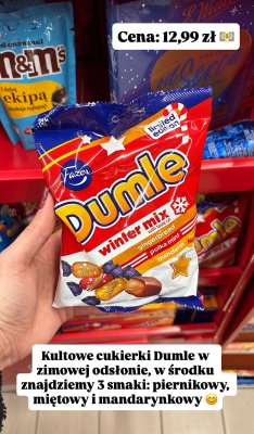 Cukierki Winter mix  promocja w Intermarche