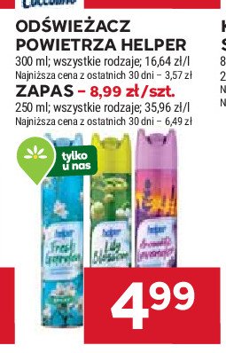 Odświeżacz lawenda HELPER promocja w Stokrotka