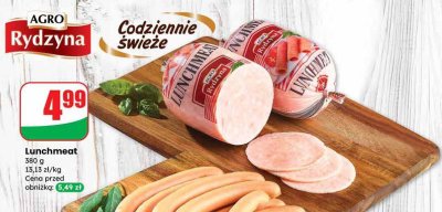 Lunchmeat Agro Rydzyna promocja w Dino