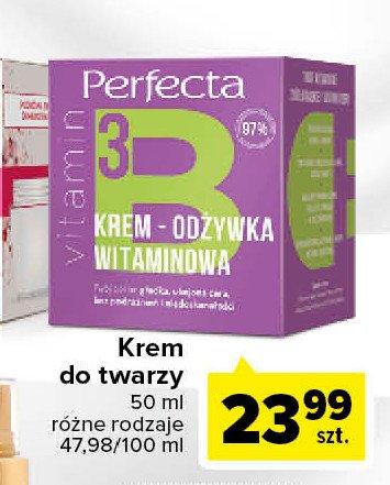 Krem-odżywka do twarzy wit. b3 Perfecta vitamin promocje