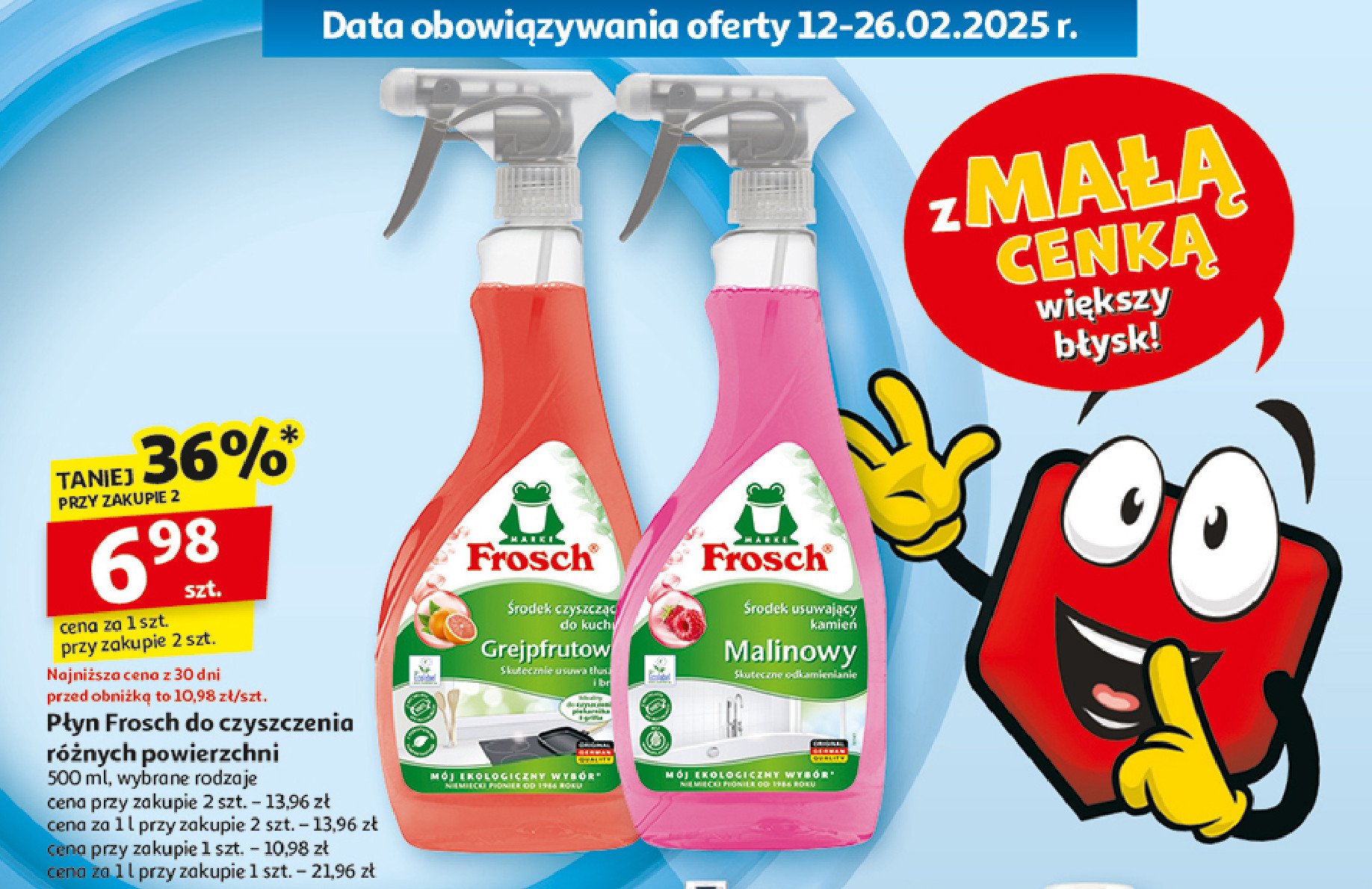 Środek do czyszczenia kuchni grejpfrutowy Frosch promocja