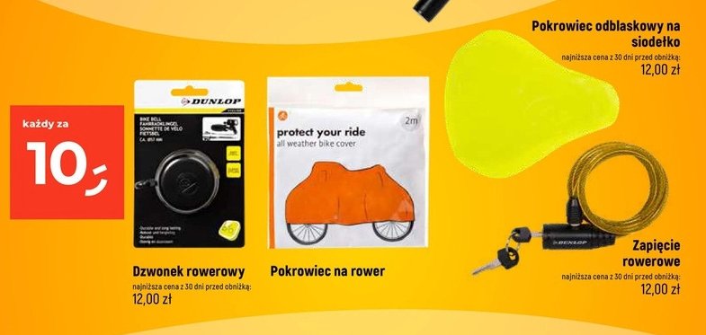 Pokrowiec na siodełko rowerowe promocja