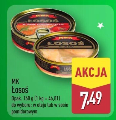 Łosoś MK promocja w Aldi