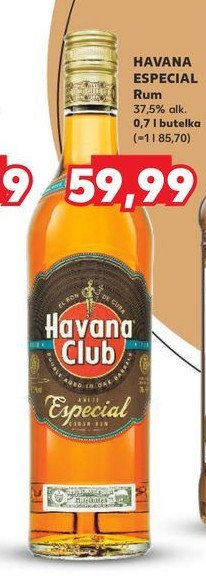 Rum Havana club especial promocja w Kaufland