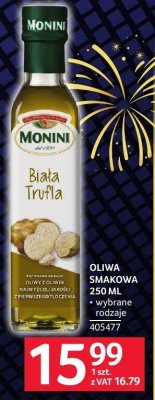 Oliwa smakowa Monini Biała Trufla 250 ml promocja w Selgros