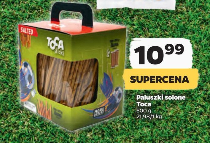 Paluszki solone TOCA promocja