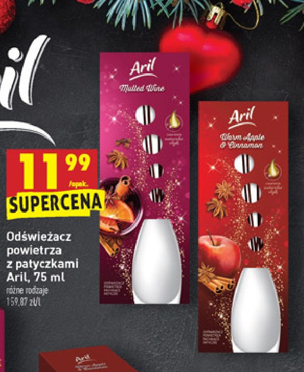 Patyczki mulled wine Aril promocja