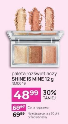 Paleta rozświetlaczy SHINE IS MINE NEO 12 g promocja w NEONAIL & NEO MAKE UP