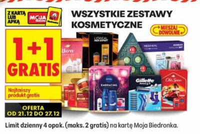 Wszystkie zestawy kosmetyczne promocja w Biedronka