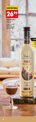 Likier Bazilio o smaku czekolady i japońskiej wiśni promocja w Biedronka