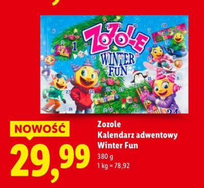 Kalendarz adwentowy promocja w Lidl