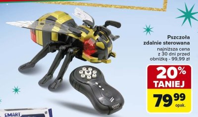 Pszczoła zdalnie sterowana promocja w Carrefour Market