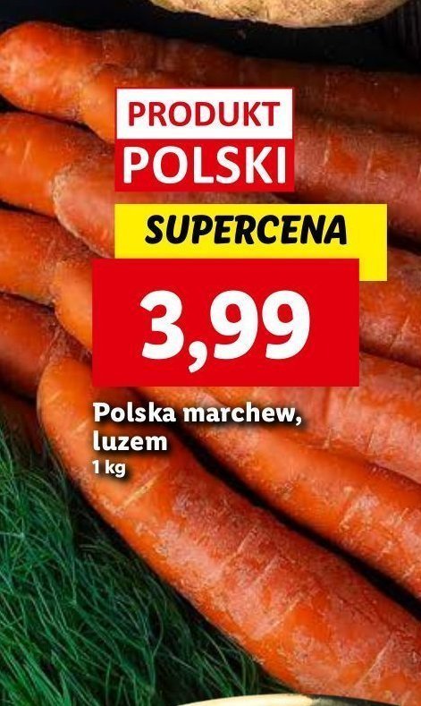 Marchew polska promocja