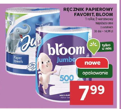 Ręcznik papierowy BLOOM promocja