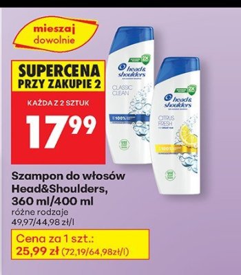 Szampon promocja w Biedronka