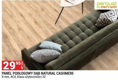 Panel podłogowy Dąb Natural Cashmere Parquet Mercado promocja w Merkury Market