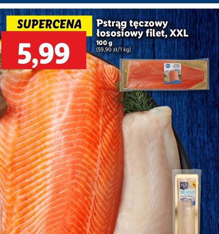 Pstrąg łososiowy filet promocja