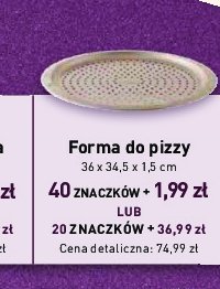 Forma do pizzy Berghoff promocja w Stokrotka