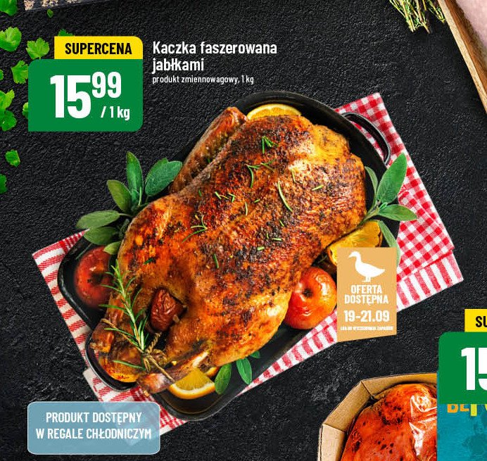 Kaczka faszerowana jabłkami promocja