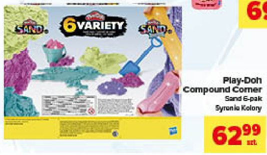 Piasek kinetyczny Play-doh promocja