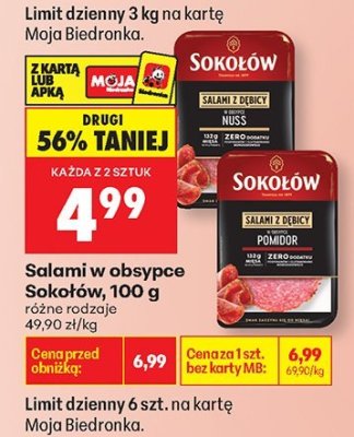 Salami promocja w Biedronka