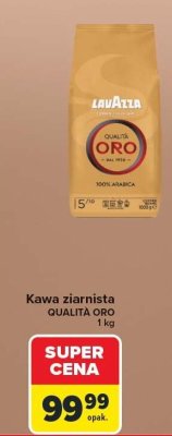Kawa ziarnista promocja w Carrefour