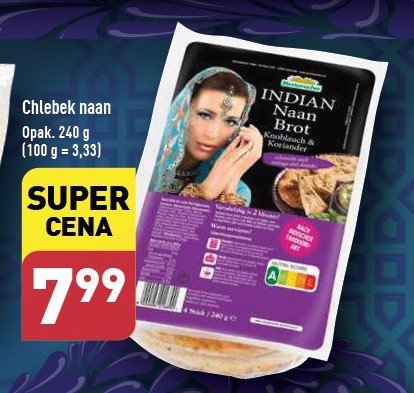 Chlebek naan MISSION BAKERY promocja